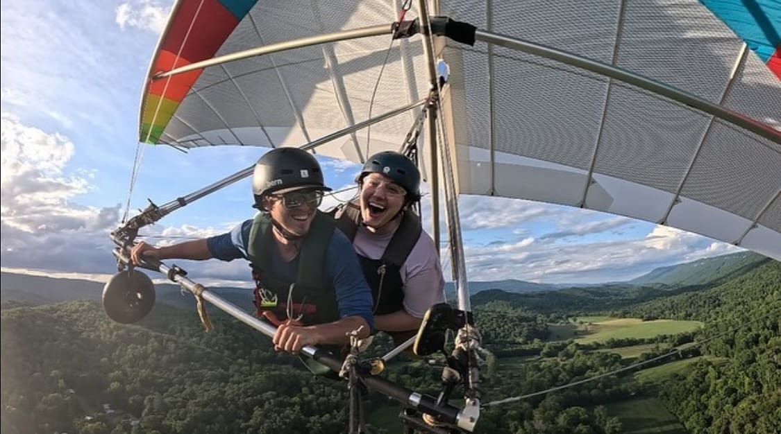 Dalton tandem flight photo